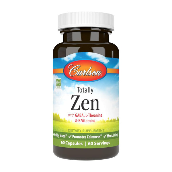 Carlson, Totally Zen, 60 cps - Compra 1 lleva el otro al 50% - 2 frascos por $28.35