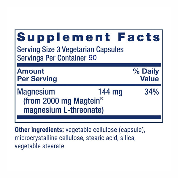 Life Extension, Neuro-Mag, Magnesium L-Threonate, 90 caps (25% de Descuento)