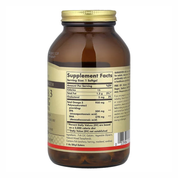 Solgar, Omega 3, 950mg, 100 cps