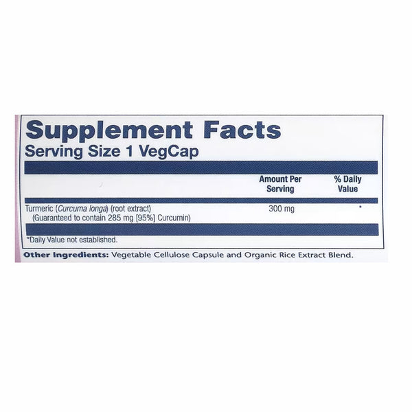 Solaray, Turmeric, 600mg, 60 cps - Compra 1 lleva el otro al 50% - 2 frascos por $61.04