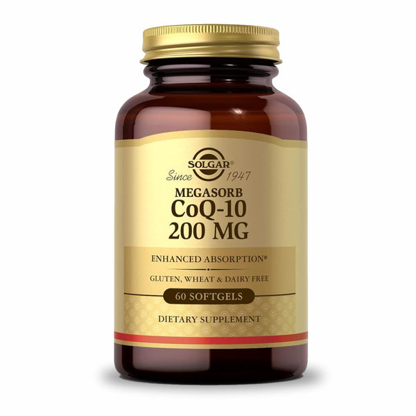 Solgar, CoQ10, 200mg, 60 cps - Compra 1 lleva el otro al 50%  - 2 frascos por $71.99